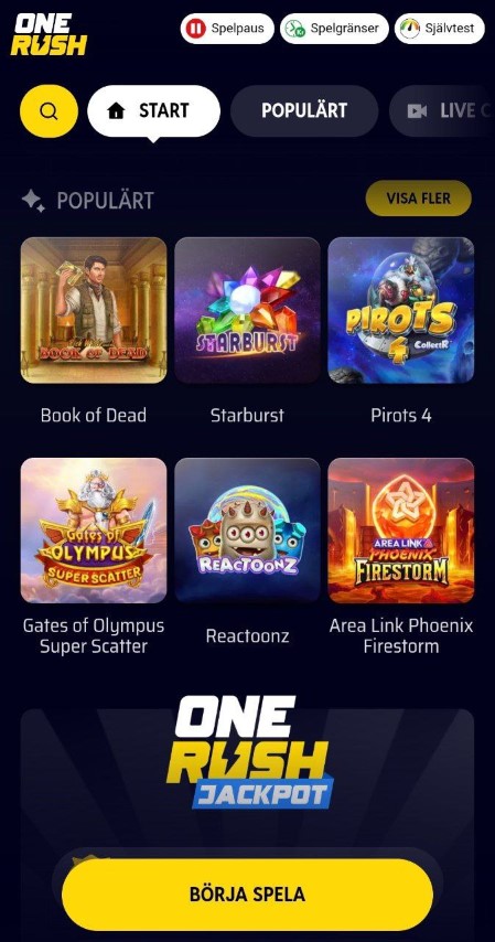 Snurra slots på mobilen