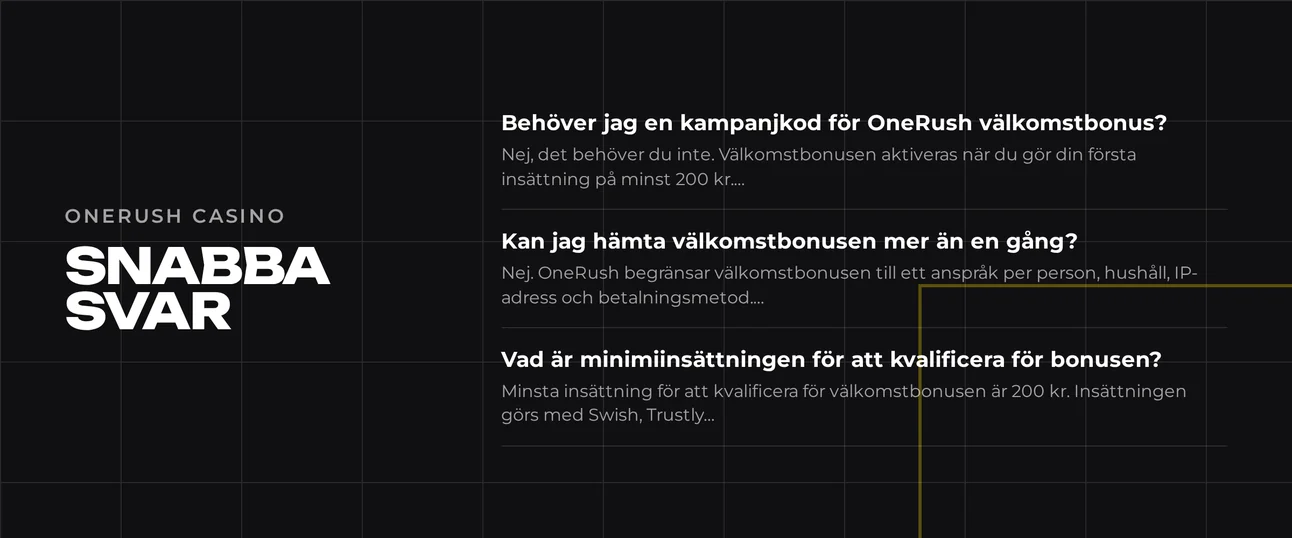 Läs de snabba svaren